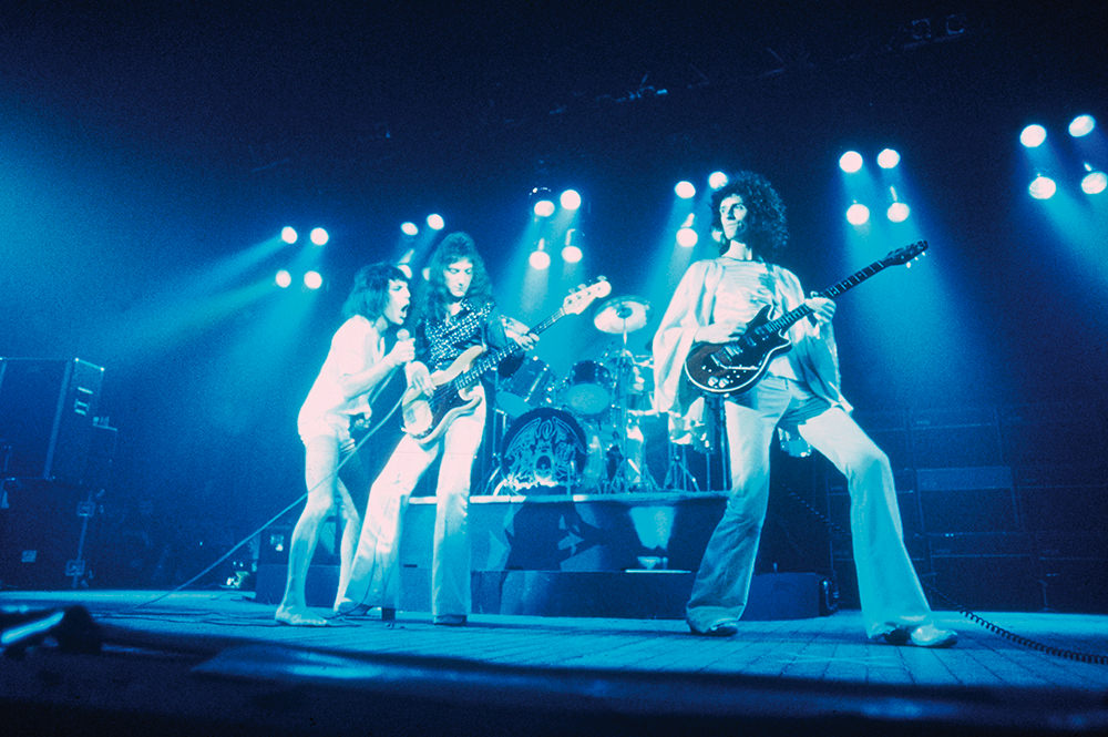 Imagen Queen Concierto 1975
