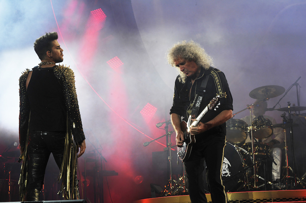 Imagen Queen mas Adam Lambert, Concierto 2014